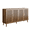 Walnut, variant on Semiocthome Sideboards and Buffets with 4 Doors and Adjustable Shelve,Coffee Bar for Kitchen, Natural