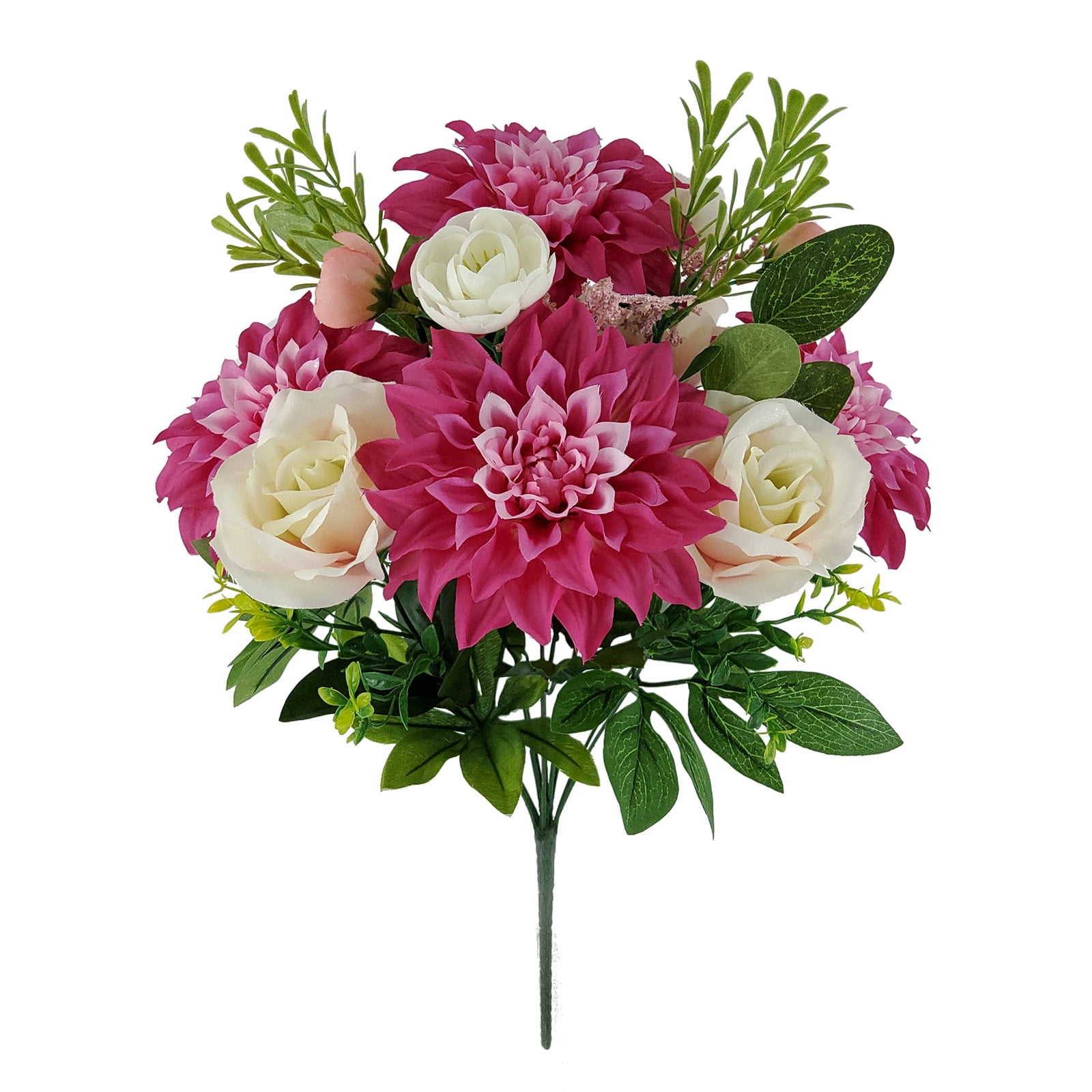 Mainstays Bouquet de Dahlias Fuchsias Intérieur 53,3 cm