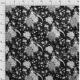 thumbnail image 4 of oneOone Polyester Spandex Dark Gray Fabric Asian Chinese Craft Projects Decor Fabric Printed By The Yard 56 Inch Wide, 4 of 4