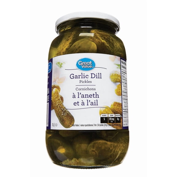 Great Value Garlic Dill Pickles