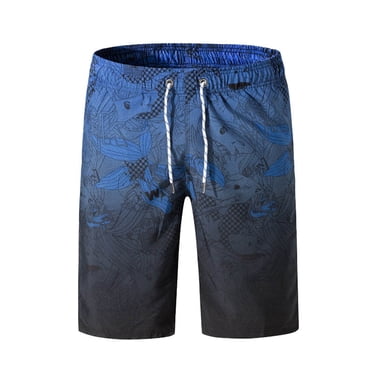 TIWEKE Maillot de Bain de Sport pour Homme Séchage Rapide Short de Planche avec Doublure BU1,TG