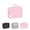 Pink, variant on Securebrite Fireproof Keepsake Box with Lock, Portable Fireproof and Waterproof Document Storage Box for Documents, Letters, Passports, and Cards(Gray)