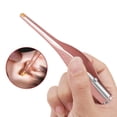 thumbnail image 2 of New Arrival Rose Gold Kids Ear Cleaning Kit: LED Lighted Visible Ear Spoon with Ear Wax Tweezers, Safe & Gentle Ear Care Tool Set for Children, Easy-to-Use & Portable Ear Cleaner for Toddlers and, 2 of 5