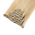 thumbnail image 3 of 100% Remy Human Hair Clip in Human Hair Extensions Silky Straight Human Hair 7 Pcs 15 clips, 3 of 6
