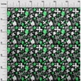 thumbnail image 3 of oneOone Cotton Poplin Light Green Fabric Poker Card Craft Projects Decor Fabric Printed By The Yard 42 Inch Wide, 3 of 4