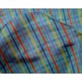 thumbnail image 3 of oneOone Silk Tabby Fabric Madras Check Decor Fabric Printed BTY 42 Inch Wide, 3 of 3