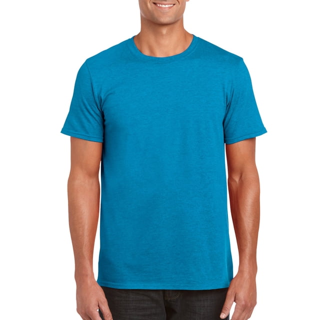 Gildan Mens Softstyle T-Shirt, 3XL, Antique Sapphire