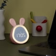 thumbnail image 4 of Lksixu Adorable Bunny Réveil avec Veilleuse pour Chambres avec Réglages Intelligents, Alarmes de Luminosité Réglables et Multiples Sonneries pour Tous les Âges Gadgets de Cuisine, 4 of 6