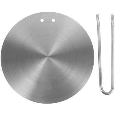 Milisten Stainless Steel Heat Diffuser Induction Plate Conduction Heat Plate Cooker Heat Transfer Plate
