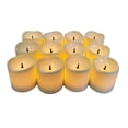thumbnail image 3 of Mainstays Ivory Unscented Flameless LED Votive Candles, 12 pack, 3 of 6