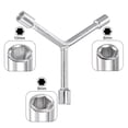 thumbnail image 3 of Uxcell Clé à Douille Hexagonale à 3 Voies de Type Y, Outil de Réparation Combiné 8 mm 9 mm 10 mm, 3 Po, Lot de 2, 3 of 5