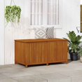 thumbnail image 1 of vidaXL Garden Storage Box 150x80x75 cm Solid Acacia Wood, 1 of 7