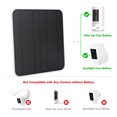 thumbnail image 3 of Solar Panel  for Stick Up Cam Battery, 12W Fast Charging IP65 Waterproof Portable Adjustable Wall Mount Solar Panel, for Spotlight Camera Battery, 3 of 8