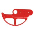 thumbnail image 2 of Electric Scooter Brake Disc Cover, High Temperature Resistant Rear Brake Disc Guard Long Lasting Waterproof  For Repair Red, 2 of 8