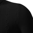 thumbnail image 4 of LOVZFMLL Chandails pour Hommes, Col Roulé Côtelé Uni, Chandail à Enfiler, Mode Décontractée Basique de Tous les Jours Demi-Fermeture Éclair pour Superposition, Hauts d'Hiver Chauds, Vêtements d'Automne, 4 of 8