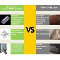 thumbnail image 2 of LAICAIW Cat Scratch Furniture Protector 6Pack X Large Cat Scratch Deterrent Cat Scratching Guard Cat Couch Protector Cats Furniture Protector Cat Repellent for Furniture Scratch Cat Training Tape, 2 of 7