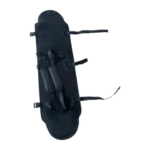 Lipstore Housse de Planche à Neige, Étui, Sac de Voyage Portable pour Planche à Neige Simple, Sac de Ski 160 cm, Double Sangle