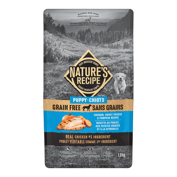 Natures Recipe 1.8KG Grain Free Puppy Dog Food