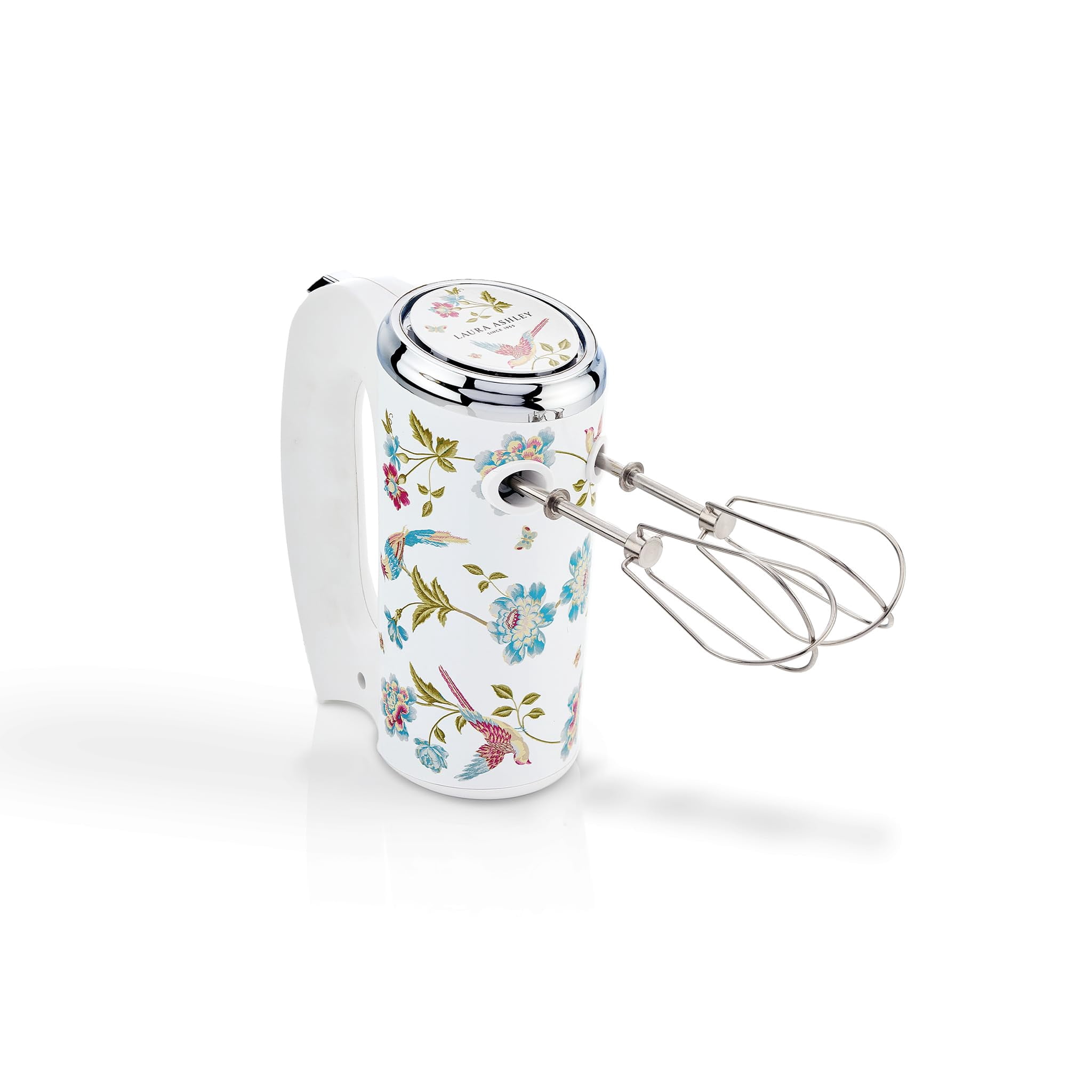 Laura Ashley Hand Mixer Electric Handheld 200W - Hand Held Electric Whisk with 5 Variable Speeds - Hand Mixers with Durable Stainless Steel Beaters -