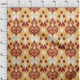 thumbnail image 2 of oneOone Viscose Chiffon Fabric Paisley Ikat Printed Fabric 1 Yard 42 Inch Wide, 2 of 4