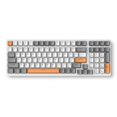thumbnail image 1 of Clavier Mécanique K3 100 Touches Rétroéclairage Rgb Usb Type-c Filaire Clavier Gaming pour Pc de Bureau Version Miel, 1 of 5