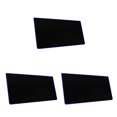 thumbnail image 4 of Transemion 2020 Hot Non Wear Resistant Computer Notebook Soft Edge Seamed Mouse Pad Office Rubber Fabric Mat blue 210*260*3mm 3Set, 4 of 6