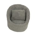 thumbnail image 4 of funtasica Baby Photo Prop Comfortable Decor Mini Couch for Commemoration Party Newborn gray, 4 of 9