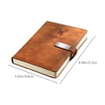 thumbnail image 3 of TopLLC Home Office Furniture A5 Thick Notebook Heavy-Duty Note Pad A5 Notepad Writing Book Thick-Page Diary A5 Office Notebook Paper notebook, 3 of 9