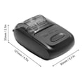 thumbnail image 4 of Receipt Printer Portable 58mm Mobile Thermal Printer Wireless BT Mini Bill Ticket Printing Compatible with, 4 of 8