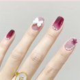 thumbnail image 3 of WIFKLSIIPG Simple NailArt Decorations Pearl Size Mixed Highlights Fulls Circle Semicircle Flat Bottom Nail Pearls, 3 of 4