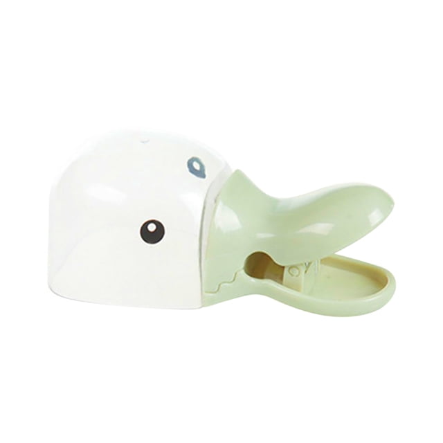 2 In 1 Pet Shaped Feeding Shovel For Dog Cat Package Seal Clip Cute Small Spoon