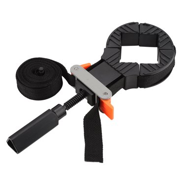 WALFRONT Sangle à Bande Rapide Ajustable à 4 Mâchoires, Pince d'Angle pour Cadre Photo, Outil Manuel de Menuiserie, Pince d'Angle, Pince de Cadre Ajustable