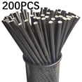 thumbnail image 1 of Teissuly Disposable Degradable Paper Straw Beverage Party Dessert Cake Decoration(200pc), 1 of 2