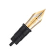 thumbnail image 3 of Plume de Stylo-Plume Remplacée en Acier Inoxydable Doré Pointe Taille EF/F/M Fournitures de Stylo d'Écriture de Bureau, 3 of 5