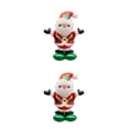 thumbnail image 1 of Ruiboury Party Decor Essential Christmas Foil Balloons With Exquisite Patterns Balloon Christmas Suitable For Any Places multicolor Stretching Santa 2Set, 1 of 6