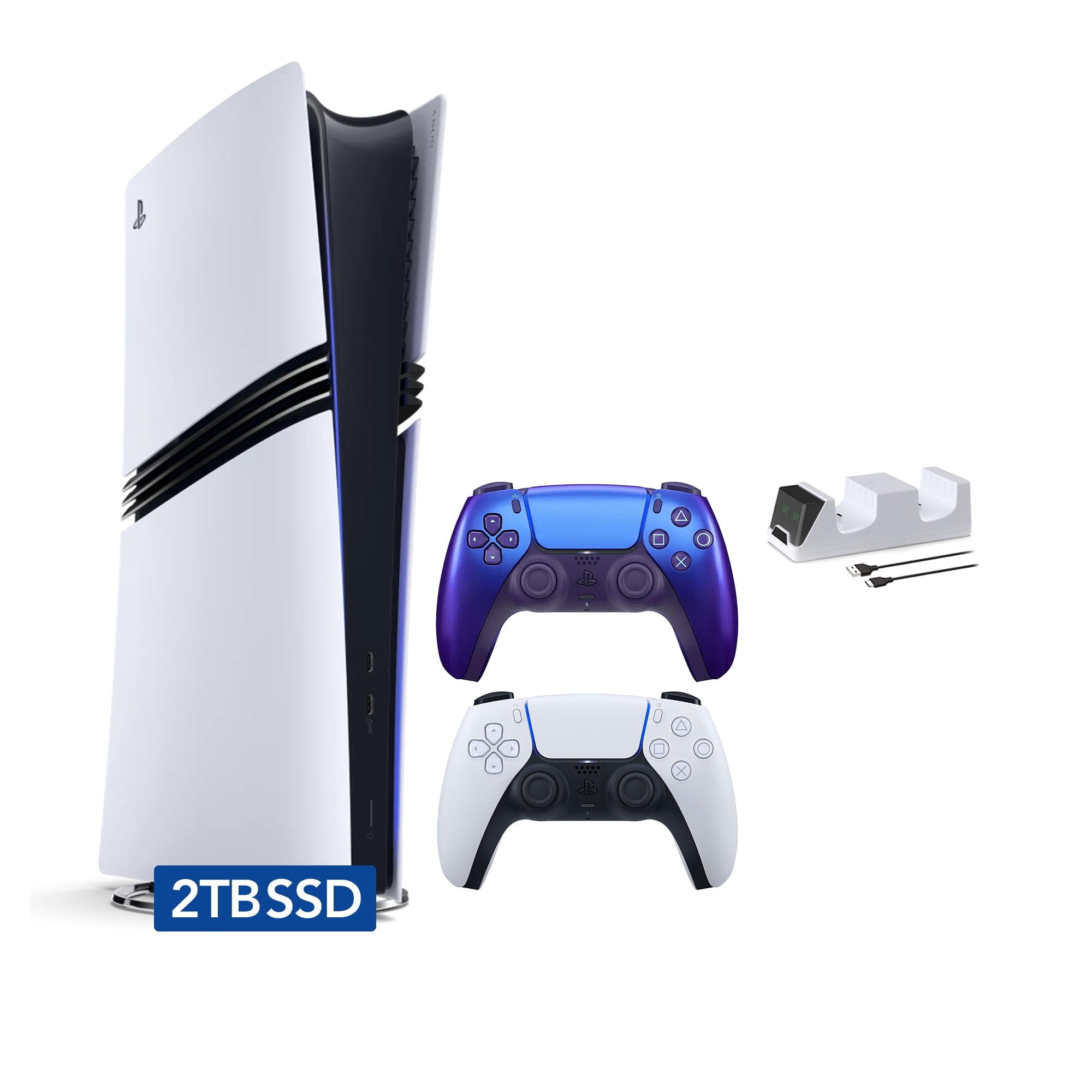 プレイステーション5 PlayStation 5 Pro 2TB SSD Digital Console with Two Controllers