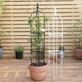 thumbnail image 5 of Plant Vine Rack Climbing Frame Obelisk Trellis Set Gardening Tools Household Spliced Steel Black Garden Tower Support, 5 of 5
