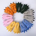 thumbnail image 2 of Cosplay Monster Paw Plush Slippers Monster Feet Claw Slippers Home Shoes(Navy Blue,40-44), 2 of 6