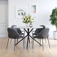 thumbnail image 3 of ZUO Kurt Dining Chair (Set of 2) Gray, 3 of 12