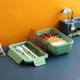 thumbnail image 2 of TIMIFIS Bento Box Children's Lunch Box Water Cup Set Sealed Leak-Proof Compartment Lunch Box Lunch Lunch Box, 2 of 5