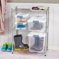 thumbnail image 4 of Sterilite 25 Qt Latching Storage Box Stackable Plastic Bin w/ Latch Lid, 1 Pack, 4 of 11