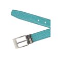 thumbnail image 2 of CTM® Ceinture en Cuir à Imprimé Croco, 2 of 2