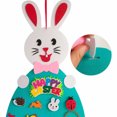 thumbnail image 4 of Vaidha Easter DIY Craft Kit for Kids | Reusable Fabric Rabbit Wall Hanging Decor with Ornaments | Creative Holiday Activity for Boys and Girls, 4 of 7