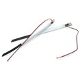 thumbnail image 3 of 2 Pcs Tube Fourche avant Ambre Feu de Signalisation LED Voyage pour Personnaliser Hachoir Cruiser Moto, 3 of 4