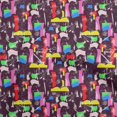 thumbnail image 1 of oneOone Cotton Cambric Purple Fabric Abstracts Fabric For Sewing Printed Craft Fabric By The Yard 56 Inch Wide, 1 of 5