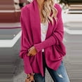 thumbnail image 1 of DPTALR Women's Kimono Cable Knitted Slouchy Oversized Wrap Cardigan Sweater, 1 of 9