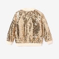 thumbnail image 3 of Disney Princess Toddler Girls Bomber Jacket Belle Sequin Zip Up Lightweight Sweatshirts Sizes 3-6, 3 of 6