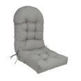 thumbnail image 1 of jinwen High Back Patio Chair Cushion Indoor Outdoor High Back Rocking Chair Cushion Light Gray, 1 of 8