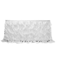 thumbnail image 1 of relayinert Table en Tulle Blanche pour Douche Nuptiale Fête, Matériau de Table à Volants, Facile à Installer, 185x77 cm, Table Circulaire Blanche Convenable, 1 of 3