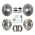 thumbnail image 1 of Transit Auto Front Rear Disc Brake Rotors Ceramic Pads and Drum Kit (7Pc) for Car Chevrolet Cruze Limited K8T-102371, 1 of 11